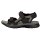 Rieker Herren Sandale schwarz