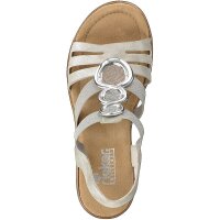 Rieker Damen Sandalette grau