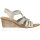 Rieker Damen Sandalette grau