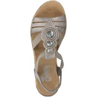 Rieker Damen Sandale grau