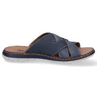 Rieker Herren Pantolette blau