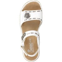 Rieker Damen Sandale wei&szlig;