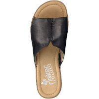 Rieker Damen Pantolette schwarz
