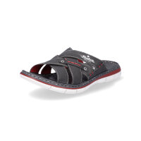 Rieker Herren Pantolette grau