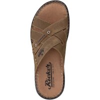 Rieker Herren Pantolette braun