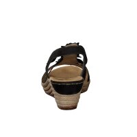 Rieker Damen Sandale schwarz