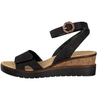 Rieker Damen Sandale schwarz