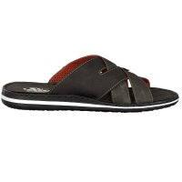 Rieker Herren Pantolette grau