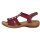 Rieker Damen Sandalette rot