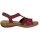 Rieker Damen Sandalette rot
