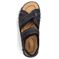Rieker Herren Sandale schwarz