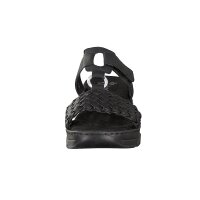 Rieker Damen Pantolette schwarz