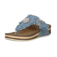 Rieker Damen Pantolette blau