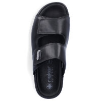 Rieker Herren Pantolette schwarz