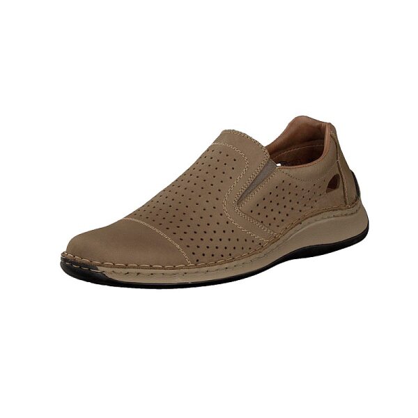 Rieker Herren Slipper beige
