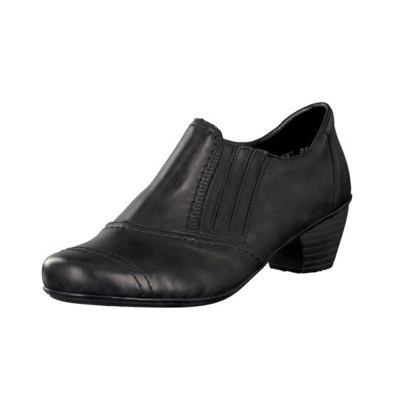 Rieker Damen Trotteur schwarz