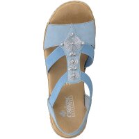 Rieker Damen Sandale blau