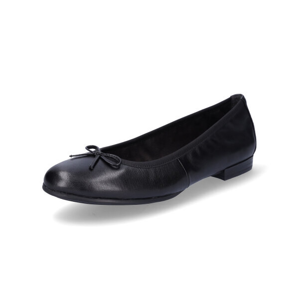 Tamaris Damen Ballerina schwarz