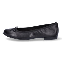Tamaris Damen Ballerina schwarz
