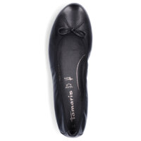 Tamaris Damen Ballerina schwarz