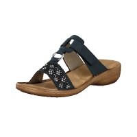 Rieker Damen Pantolette blau