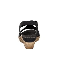 Rieker Damen Sandalette schwarz