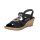 Rieker Damen Sandalette schwarz