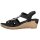 Rieker Damen Sandalette schwarz