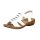 Rieker Damen Sandalette wei&szlig;