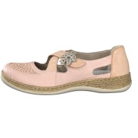Rieker Damen Slipper rosa