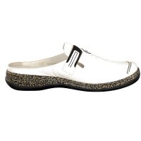 Rieker Damen Pantolette wei&szlig;