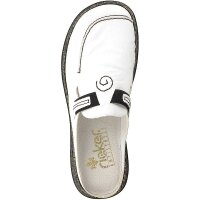 Rieker Damen Pantolette wei&szlig;