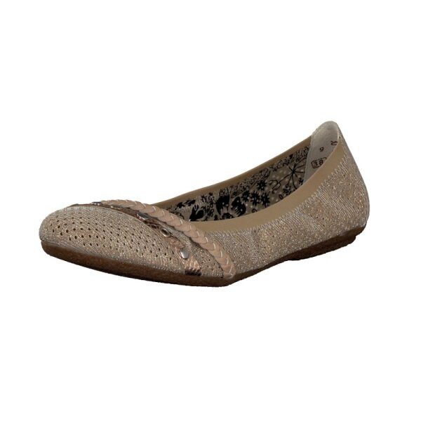 Rieker Damen Ballerina rosa