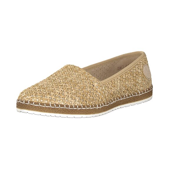 Rieker Damen Slipper beige