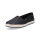 Rieker Damen Leder Slipper schwarz