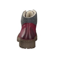 Rieker Damen Schn&uuml;rboot rot