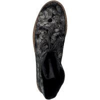 Rieker Damen Schn&uuml;rboot schwarz