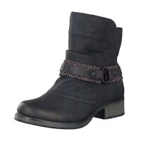 Rieker Damen Stiefelette schwarz