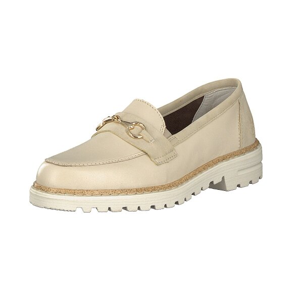 Rieker Damen Slipper beige