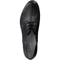 Rieker Damen Schn&uuml;rschuh schwarz