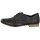 Rieker Damen Schn&uuml;rschuh schwarz