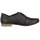 Rieker Damen Schn&uuml;rschuh schwarz