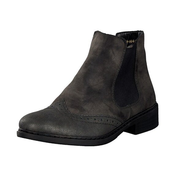 Rieker Damen Stiefelette grau