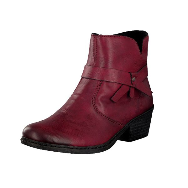 Rieker Damen Stiefelette rot