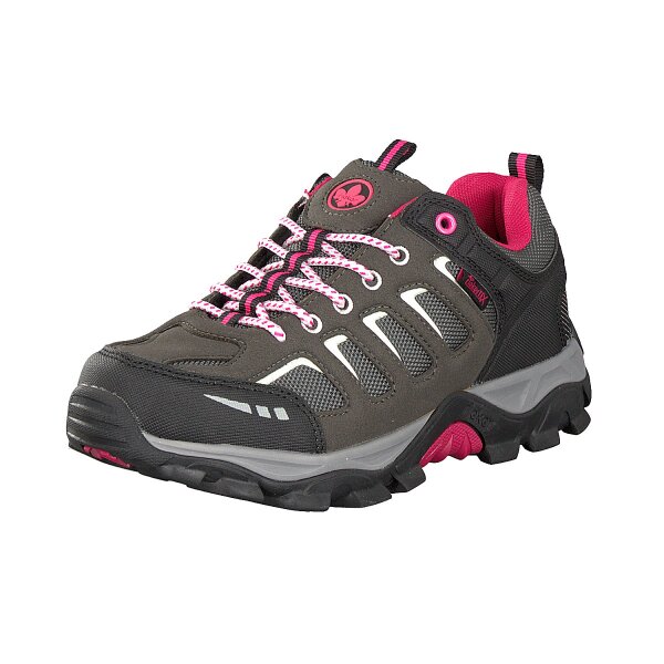 Rieker Damen Schnürschuh grau