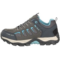 Rieker Damen Schnürschuh grau