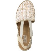 Rieker Damen Sandale wei&szlig;