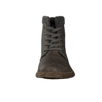 Rieker Damen Schn&uuml;rboot grau