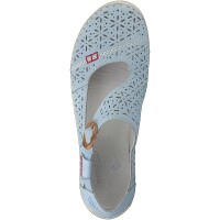Rieker Damen Slipper blau