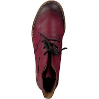 Rieker Damen Schn&uuml;rboot rot